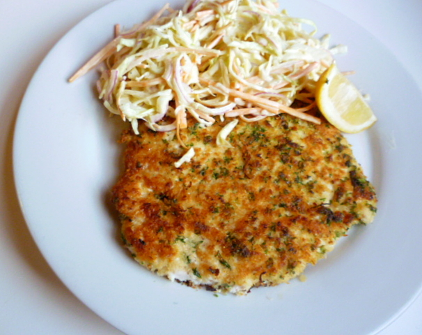 3 hungry tummies: Herb And Parmesan Crumbed Chicken 