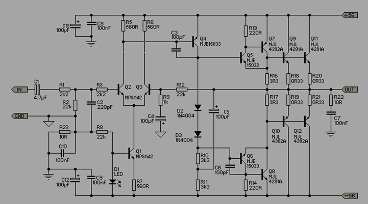 59+ Skema Power Class D 500 Watt