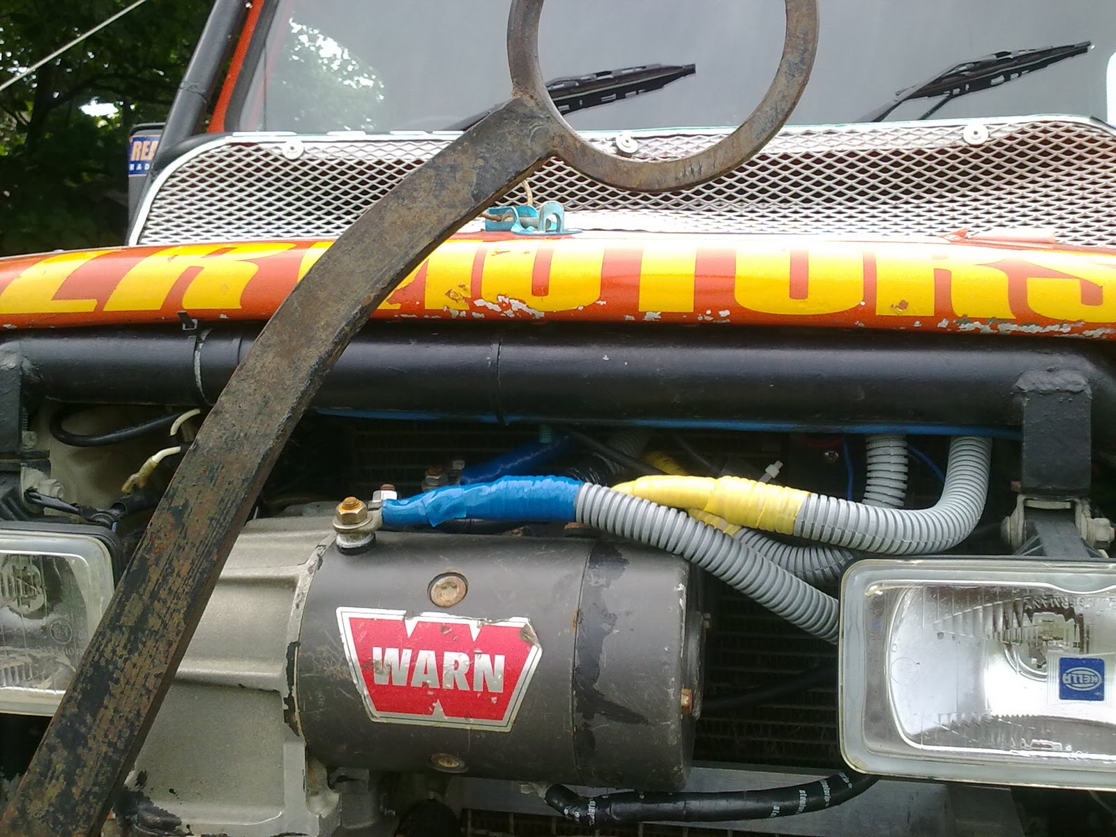 Defender Winch with Defender