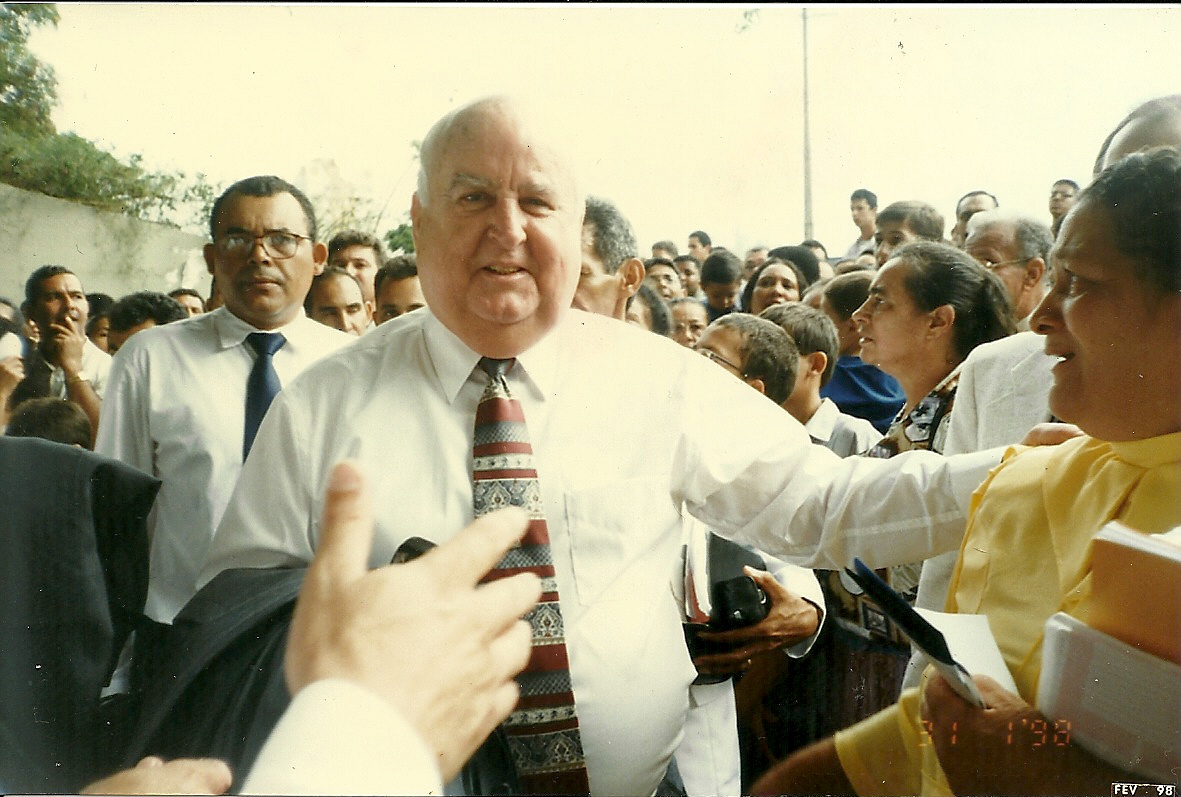 Oracy Visita de Billy Paul, filho do profeta Willian Branham, ao Brasil