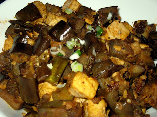 A Life Journey Together: Chinese Eggplant & Tofu in Chili Sauce