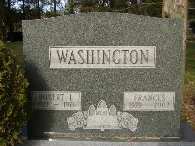 Robert Sr and Frances gravesite