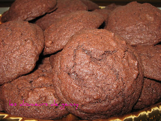 BISCUITS DOUBLE CHOCOLAT recettes Biscuits triple chocolat