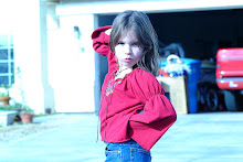 this is cassidy. even when she was young, she could "strike a pose"!(:
