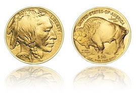 Gold American Buffalos