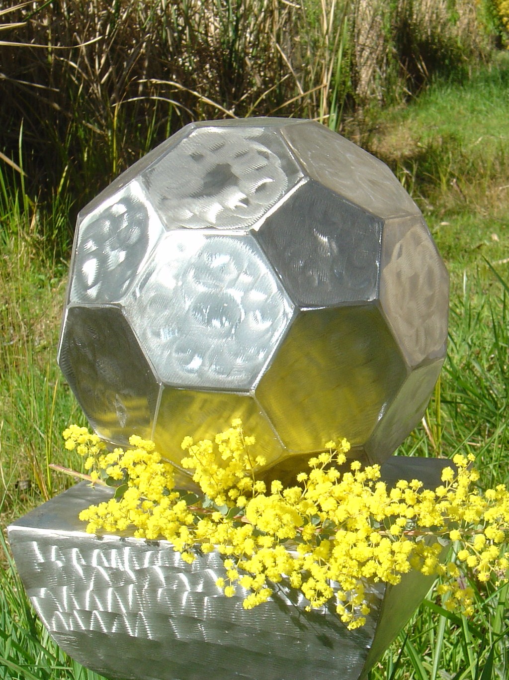 Art Studio Transylvania Soccer Ball Vase