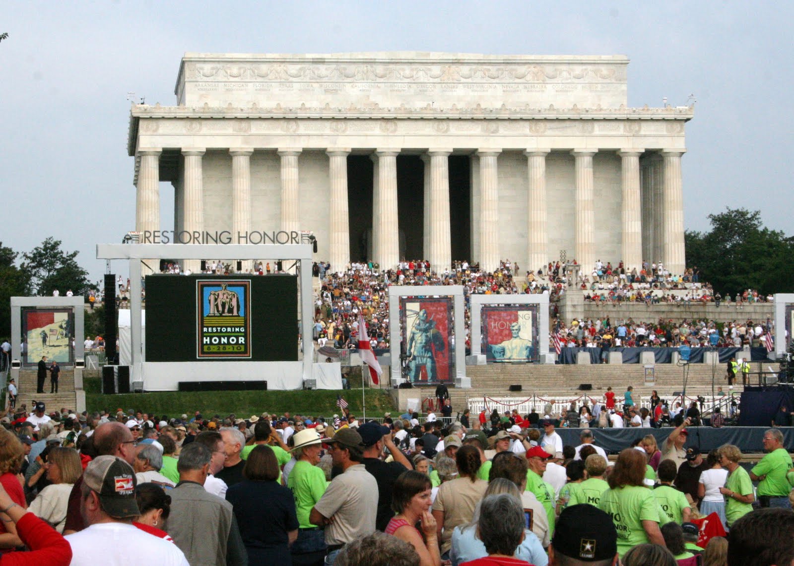 to My Life 8/28 Restoring Honor Rally
