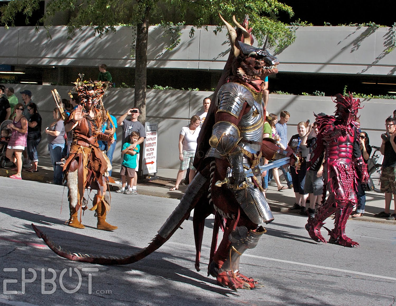EPBOT The Dragon*Con Parade, Pt 1