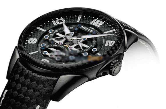 Silver Arrow Milus TIRION TriRetrograde Seconds DLC Watch