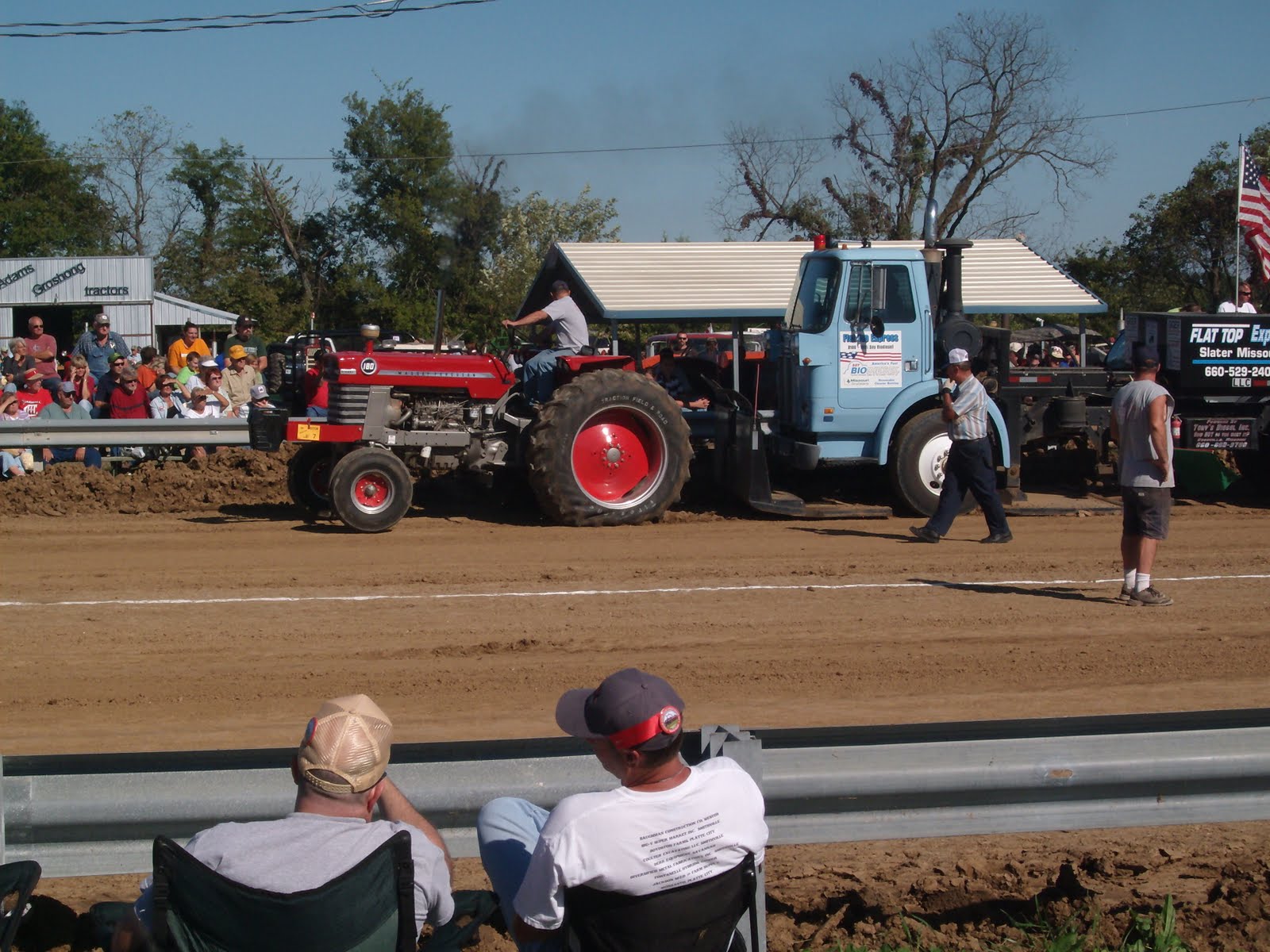 Osage Bluff Quilter Boonville Tractor show 2010
