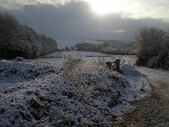 Sunrise over Exmoor