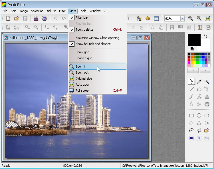 Download PhotoFiltre 6.5.2 A complete image retouching program