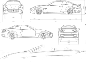 2013 Maserati GranCabrio Sports Car