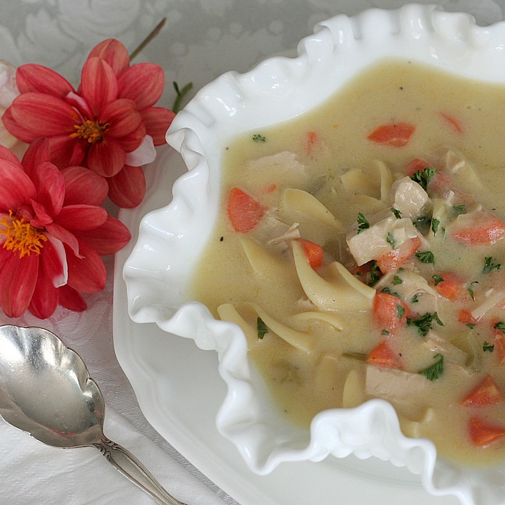 Cream of Turkey/Chicken Soup Grateful Prayer Thankful Heart