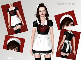 My Sims 3 Blog: Accessory Top and Clothing by Namama