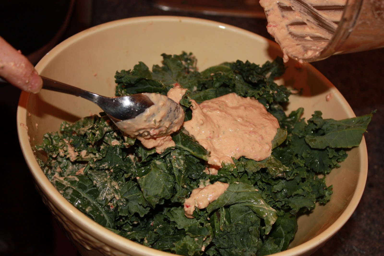 Andrea Buckett Cooks Lime & Jalapeno Kale chips!