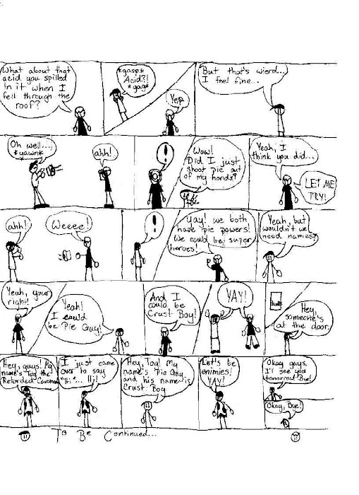 Crust Comic The Adventures of Pie Guy and Crust Boy: Comics: Pie Guy and Crust Boy ...
