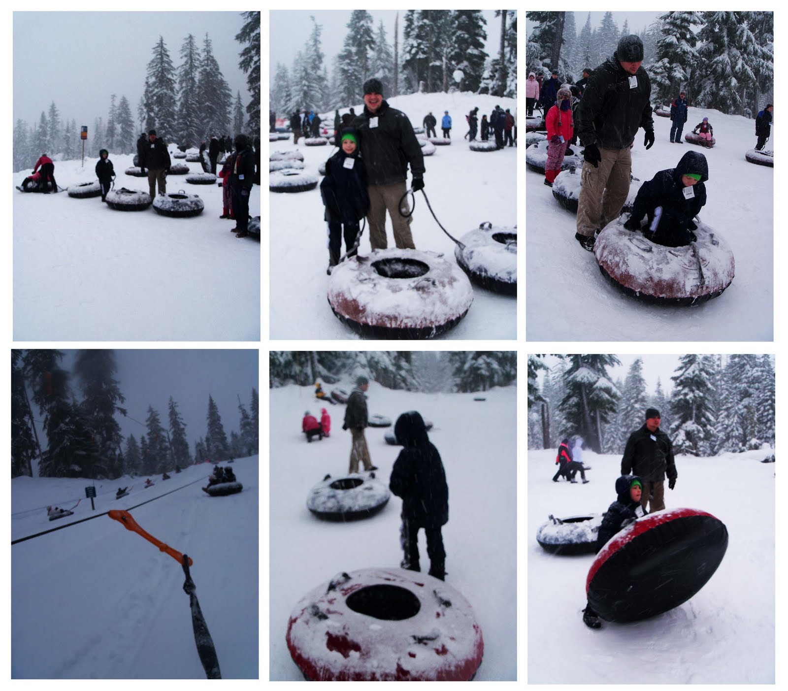 Tubing at Snoqualmie Summit