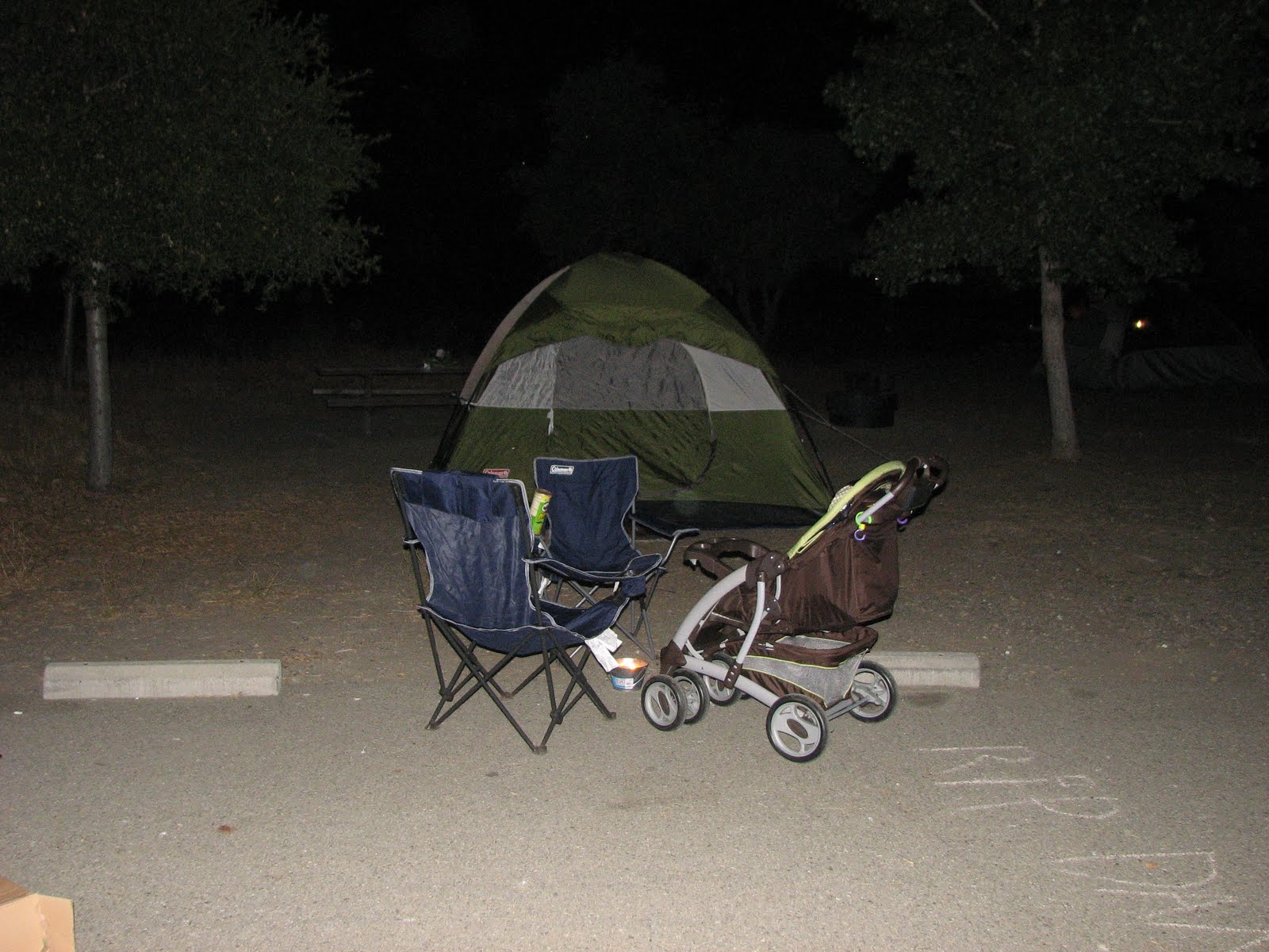 Random Scribbles: Del Valle Camping Trip