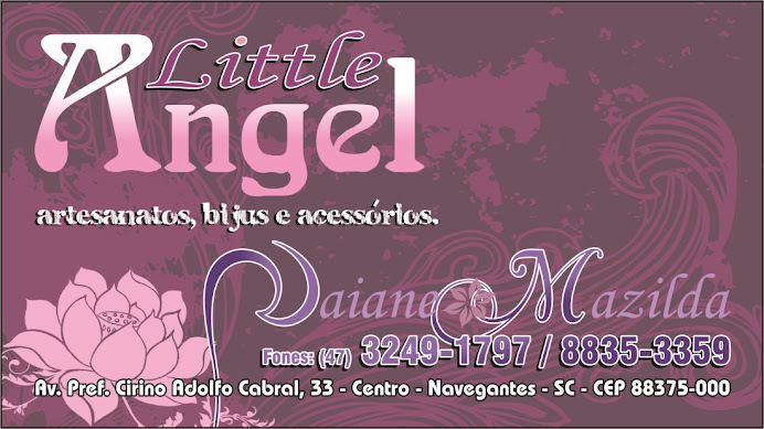 Little Angel " Sob a proteção de Deus" Artesanatos,Bijoux e acessórios