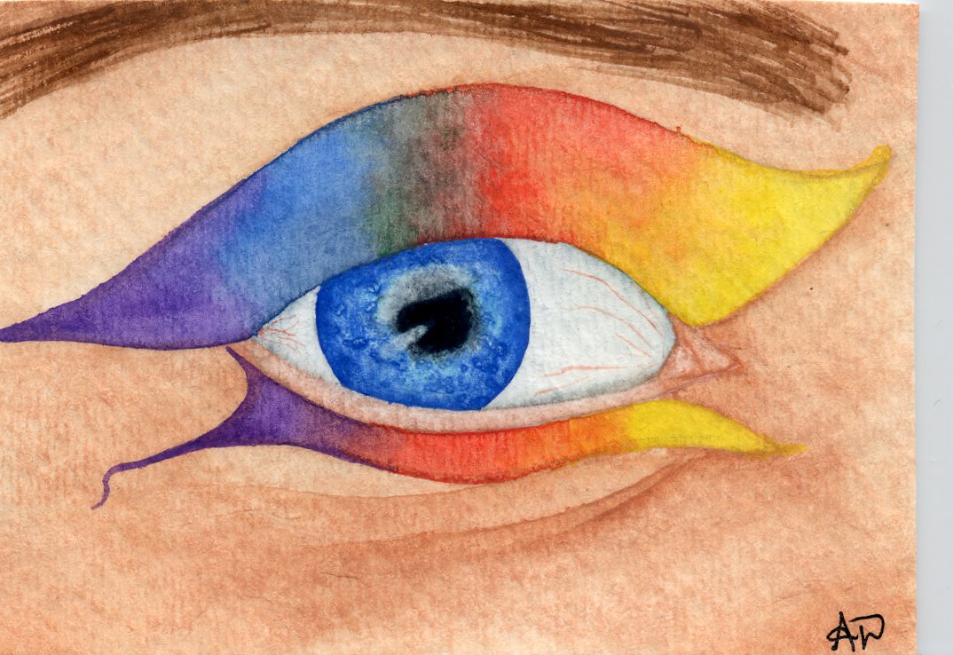 Art of Alicia Drollinger Surreal Eyes and Butterflies