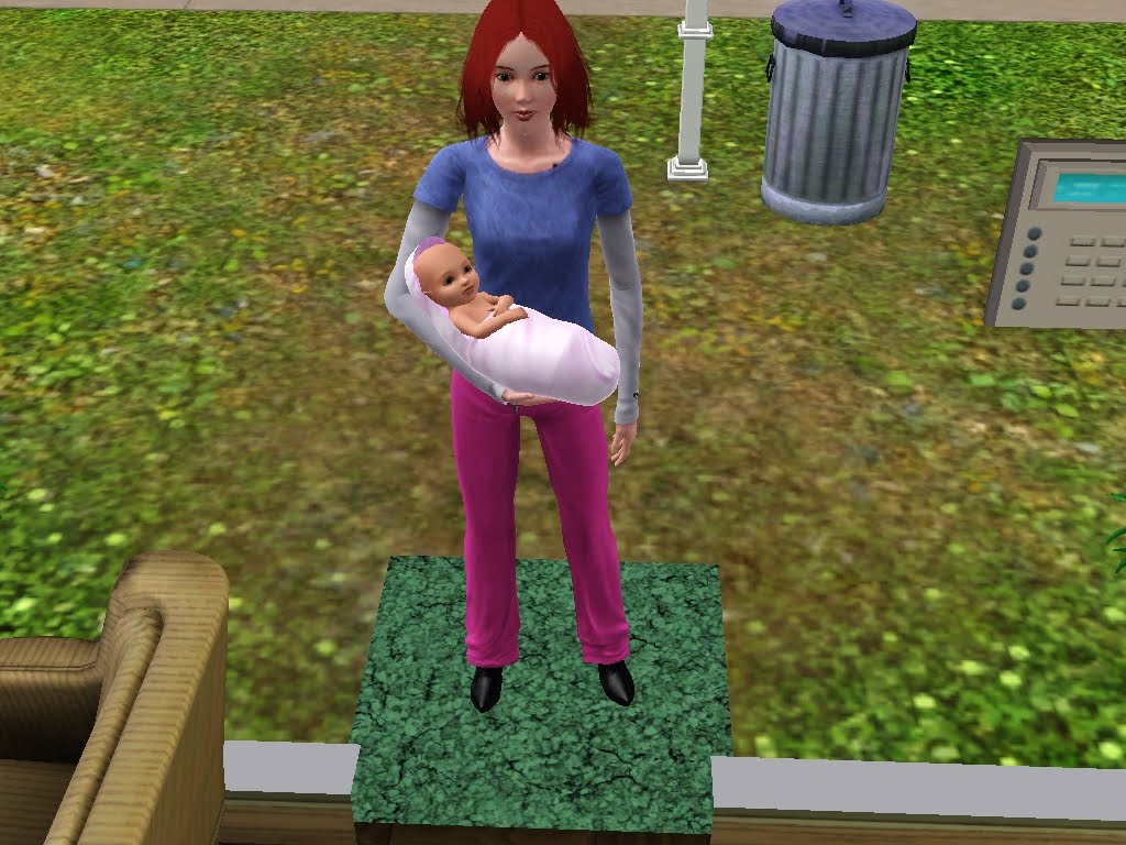 100 Baby Challenge sims 3 Baby 2 and 3 first set of twins!!