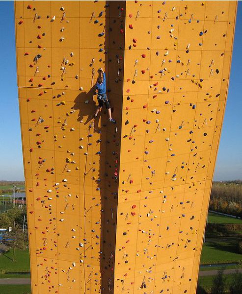 World s Biggest Climbing Wall Somethin Bizarre World s Biggest Climbing Wall Somethin Bizarre