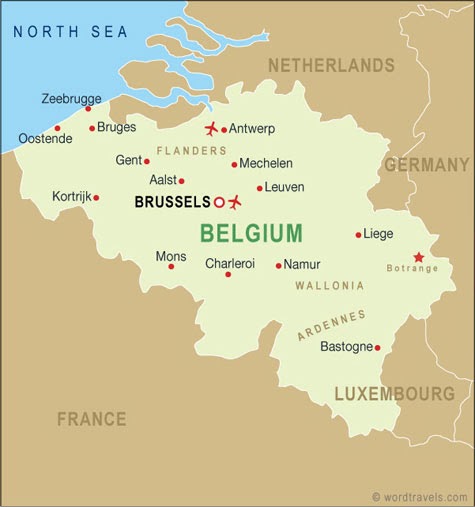 All information about world: Belgium Map, Population, Geography and ...