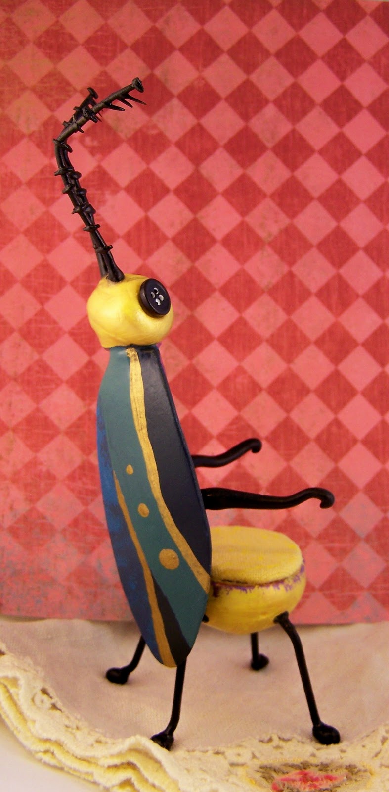 Don't Even Think About It Coraline Jones 19th Day Miniatures Works in Progress: Don't even think about it