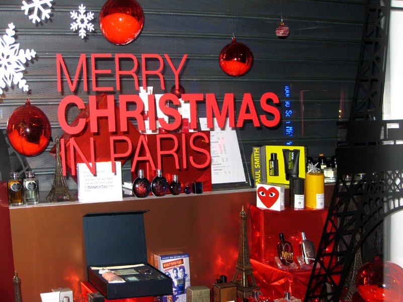 Jim's Notes Christmas Windows in Paris