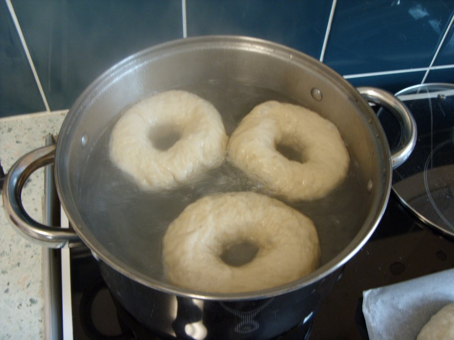 Jenny Eatwell's Rhubarb & Ginger Bagels!