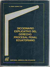 Diccionario Derecho procesal penal