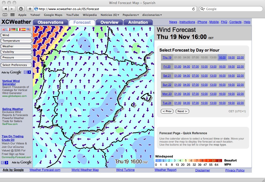 V U E L O L I B R E XC Weather