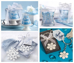 favors winter snowflake cake candle sweet than bookmark weddings table sweeter dessert tables sources