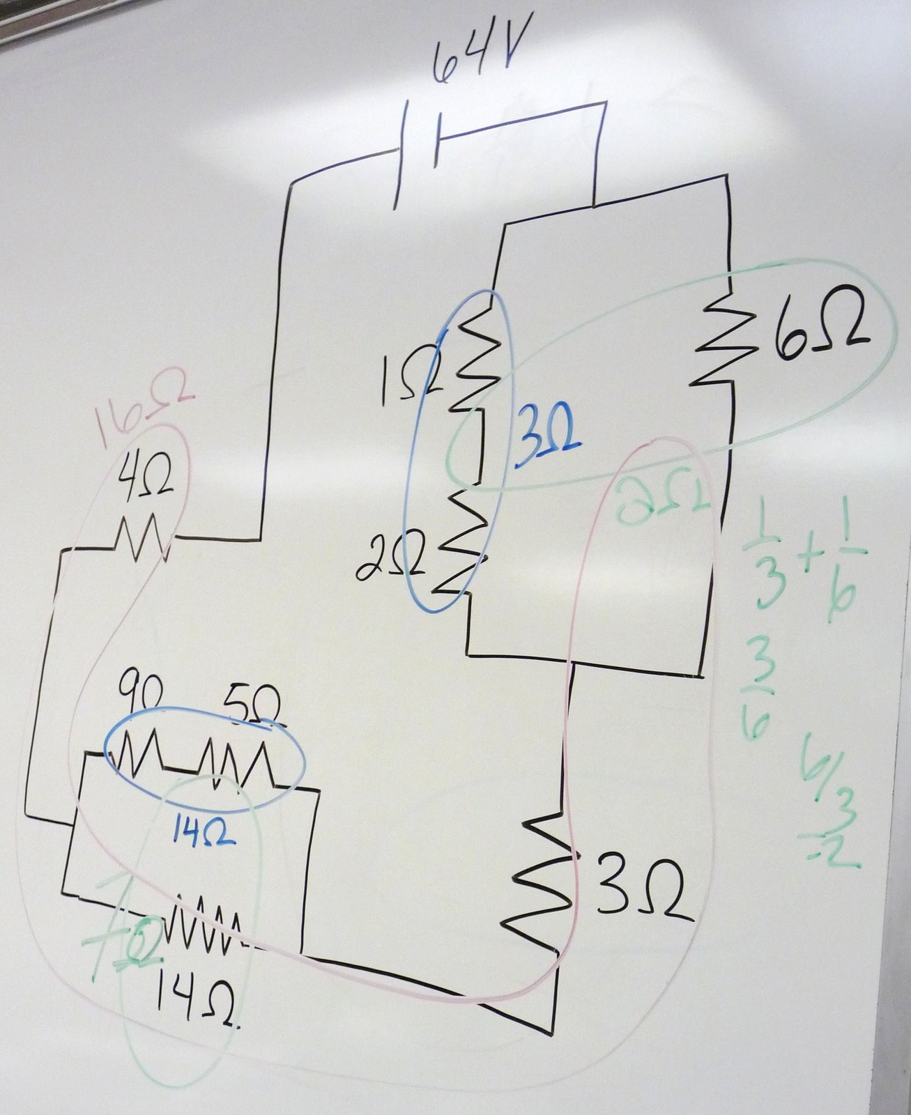 Physics at Desert View High School: Compound Circuits Practice