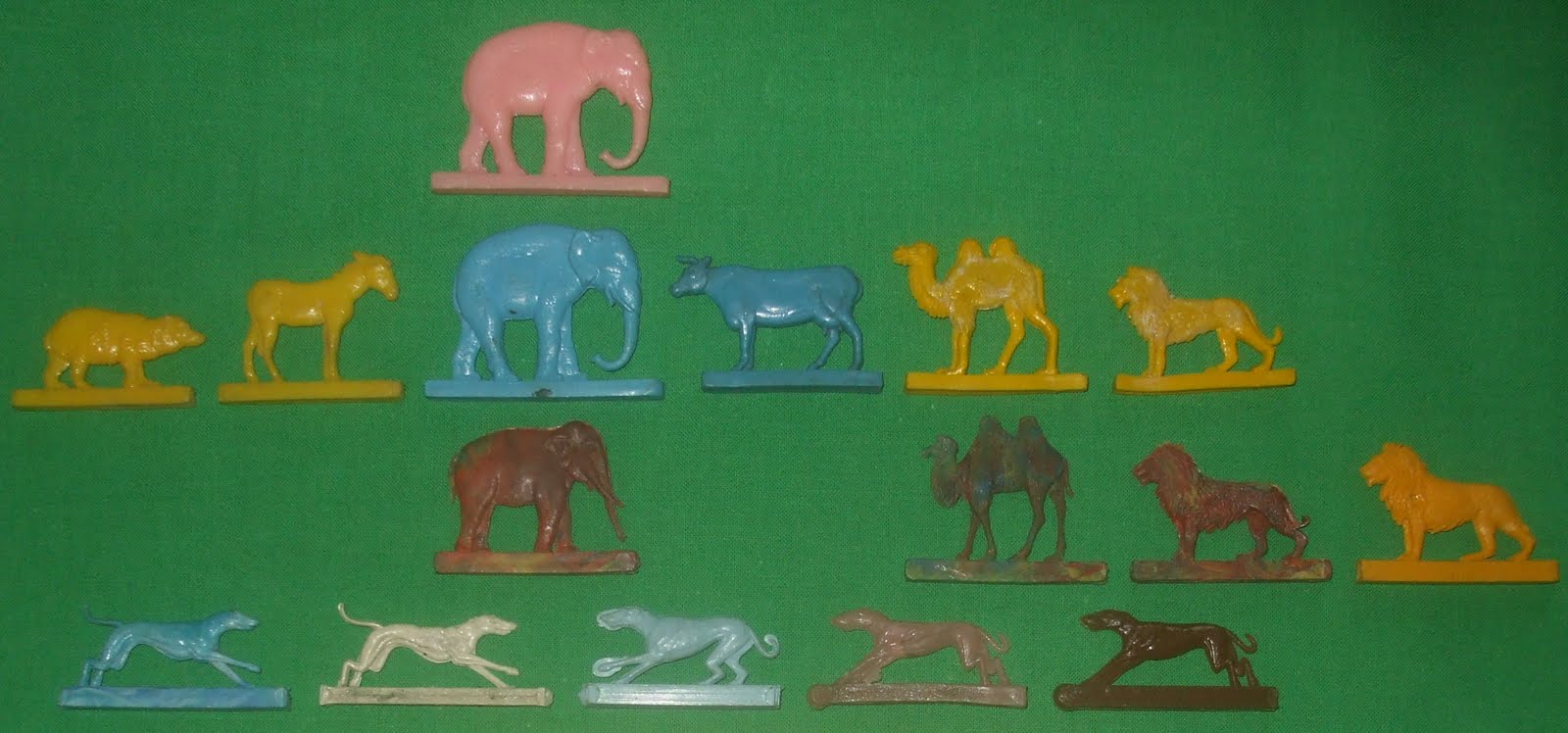polystyrene animal figures