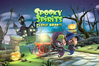 Spooky Spirits Puzzle Drop, video, game, iphone