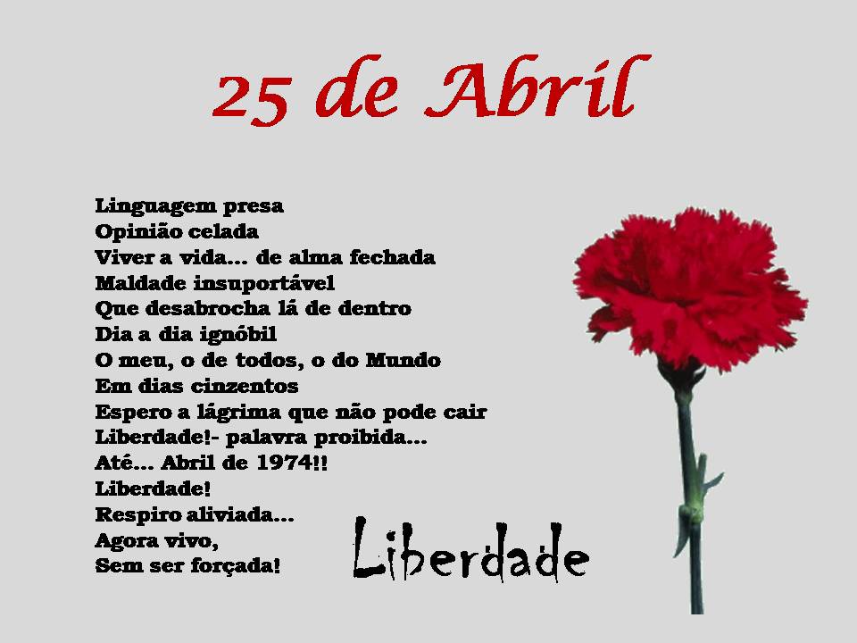 Telma Dia 25 de Abril Telma Dia 25 de Abril
