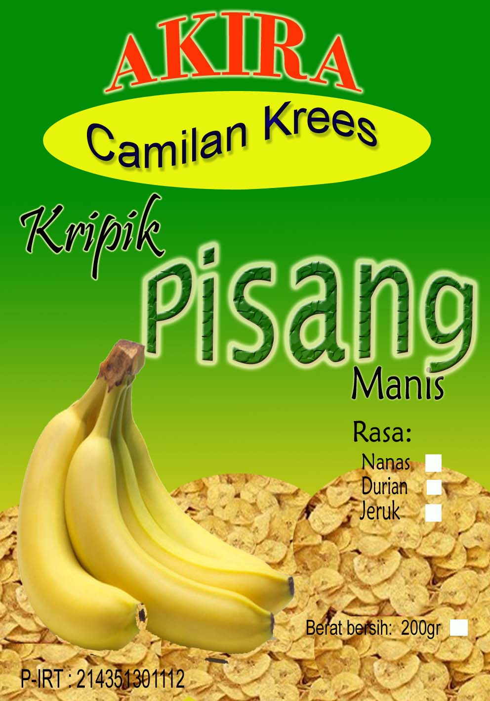 Kripik Pisang Rasa (Grosir Online)