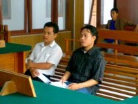 Persidangan Kasus Aksi di Kejati Banten