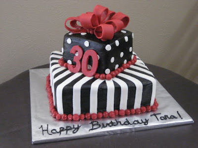 30th Birthday Cake on Yum Scrum Cakes  30th Birthday Party