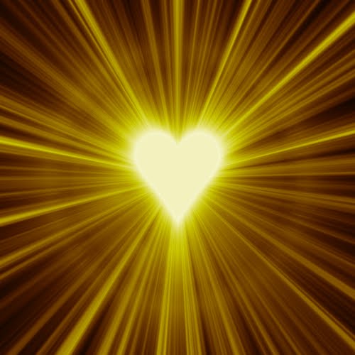 a yellow heart a yellow heart