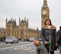 Us at the Big Ben, London