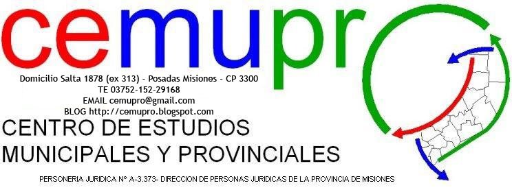 CENTRO DE ESTUDIOS MUNICIPALES Y PROVINCIALES