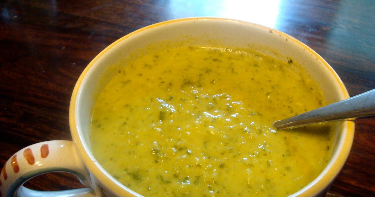Cucina d'Amore: Curried spinach pea soup