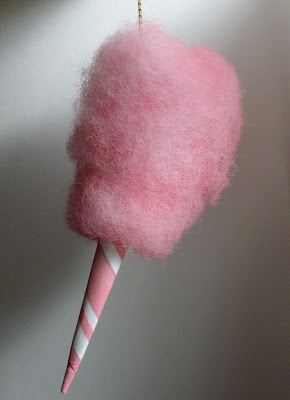 busylittleelf: Prototype Cotton Candy Ornament