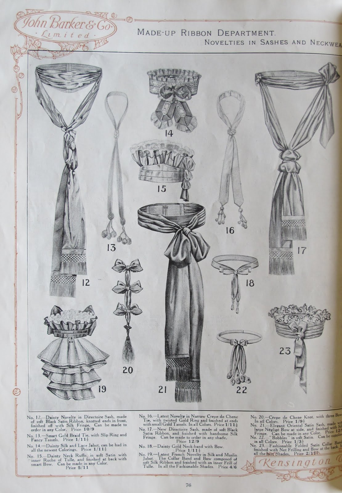 Zho Zho's Textile Adventures: Ruffs and Neck Wear C.1900