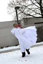 Our Snowy Wedding Day