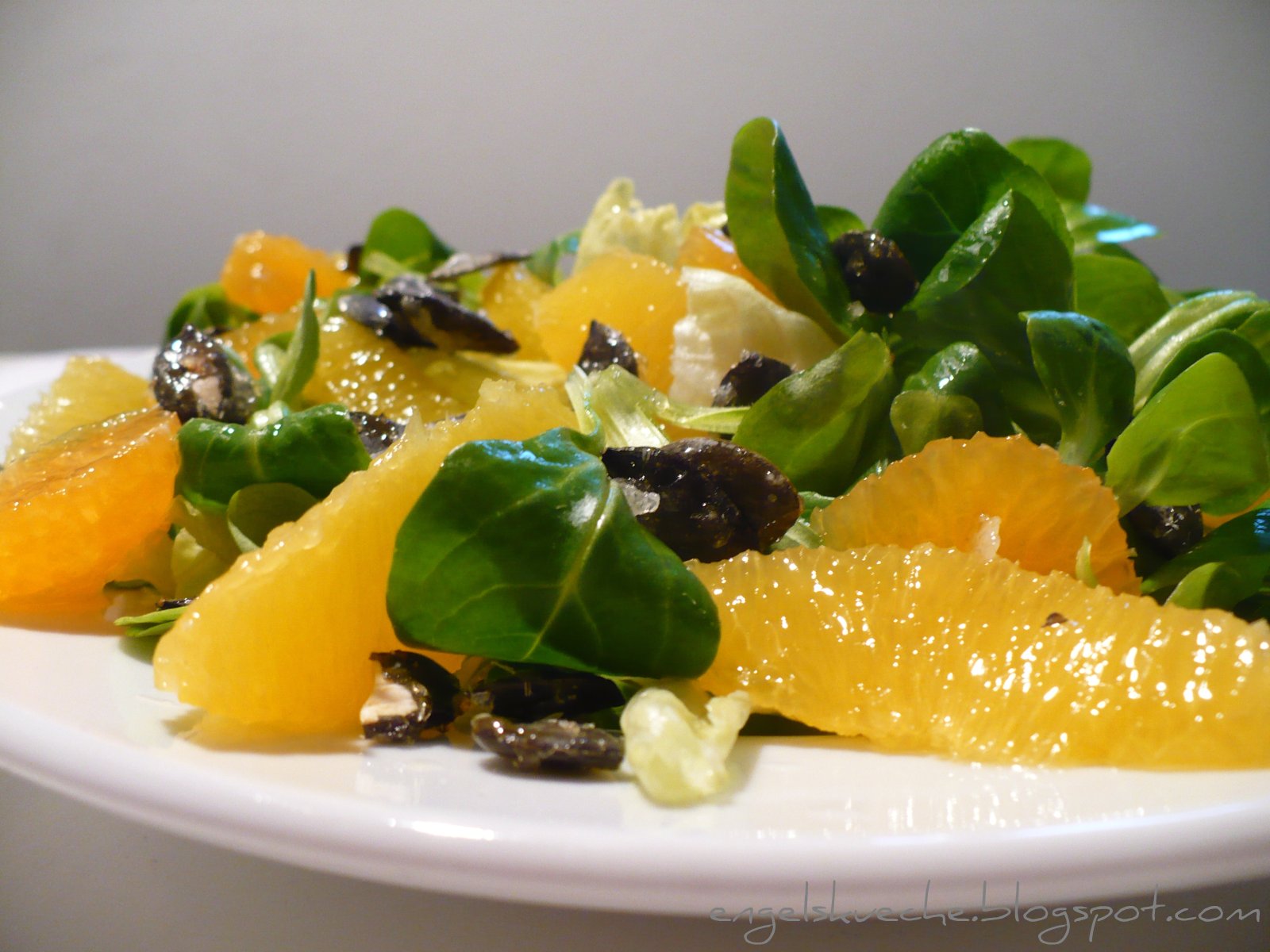 Essen aus Engelchens Küche: Fruchtiger Herbstsalat mit Orangen ...