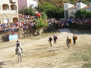 fiesta popular en el valle del jerte